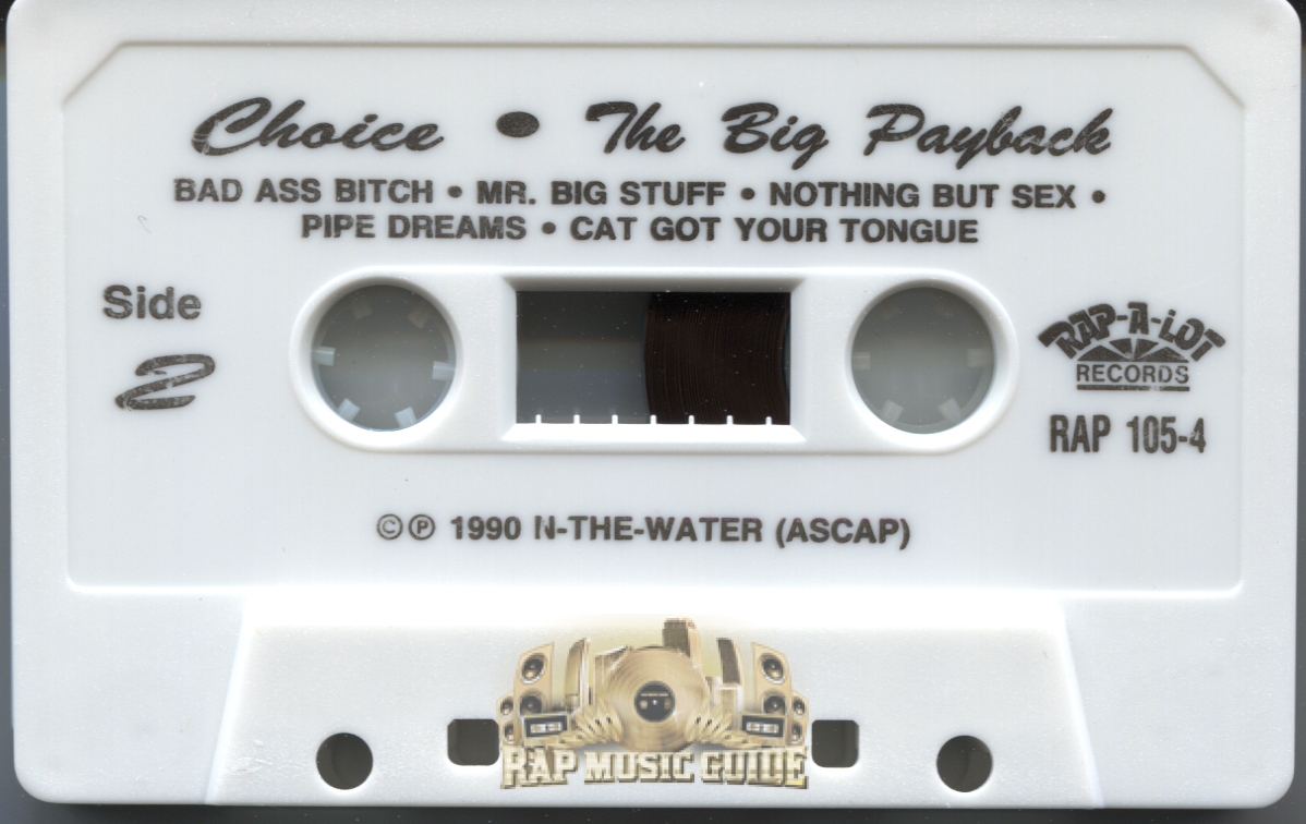 Choice The Big Payback Cassette Tape Rap Music Guide 